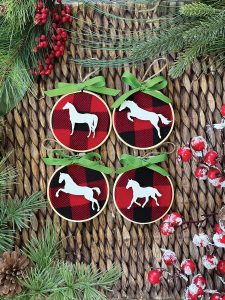 DIY Horsey Ornaments