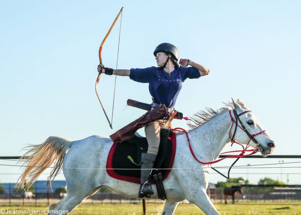 IRL: Archery on Horseback