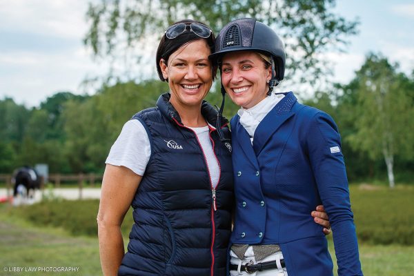 Through her horse marketing career, Frankie became friends with Kentucky Three-Day Event 5* winner Tamie Smith. 