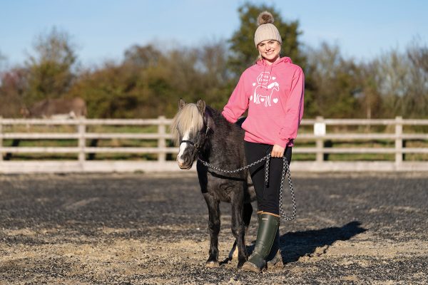 Esme with her Welsh Mountain Pony, Duke. Here, she tells the story of adopting him.