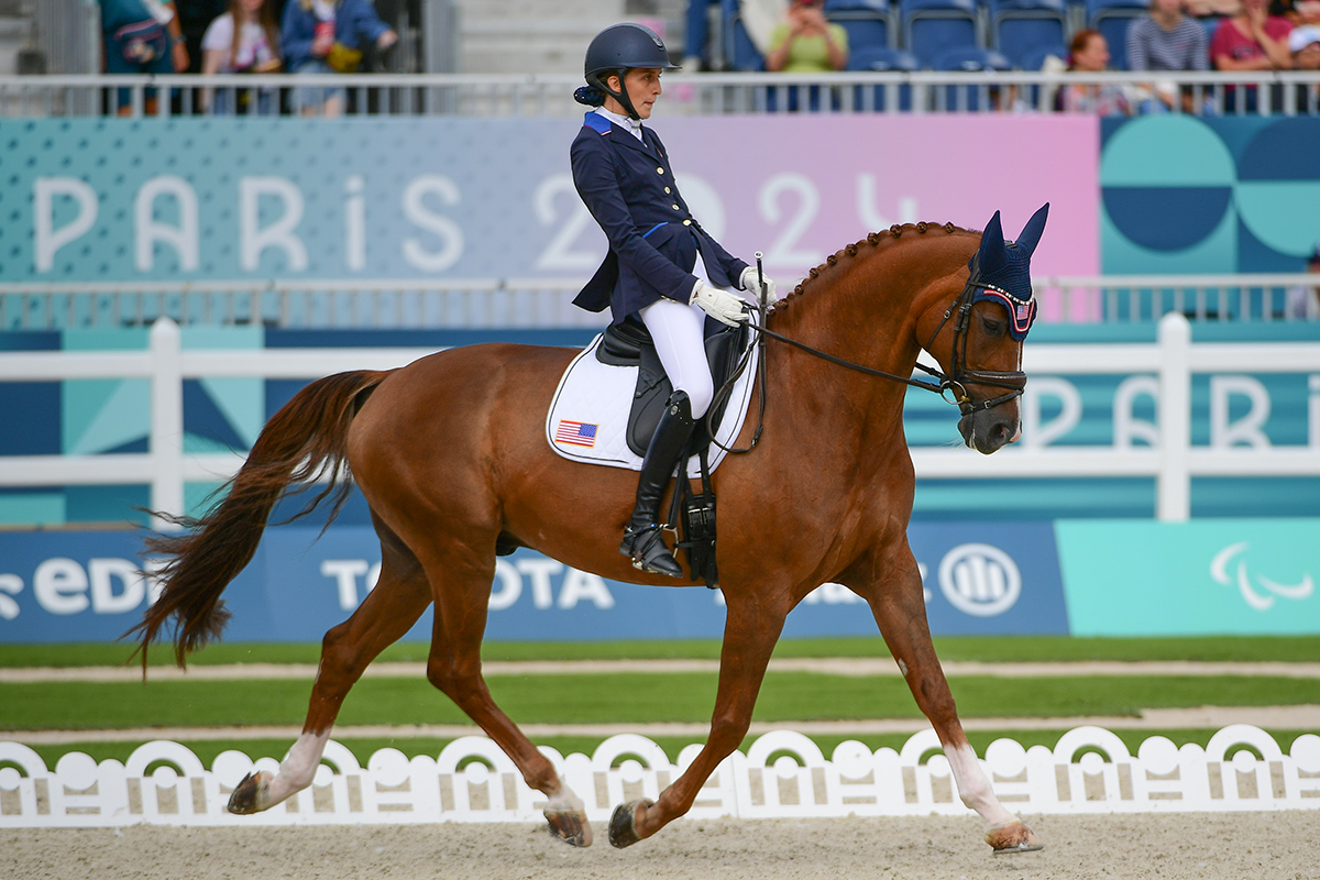 2024 Paris Paralympics: USA’s Fiona Howard & Diamond Dunes Gold Again in Para Dressage Grade II Freestyle