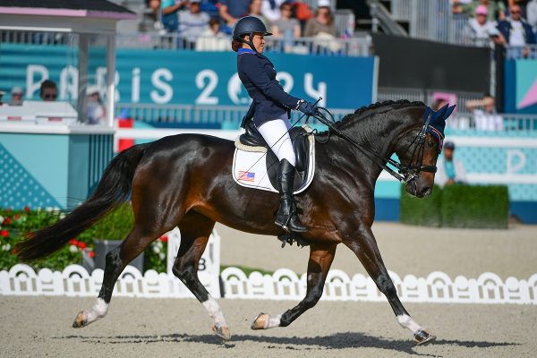 Rebecca Hart and Floratina scored a personal best of 78.567%