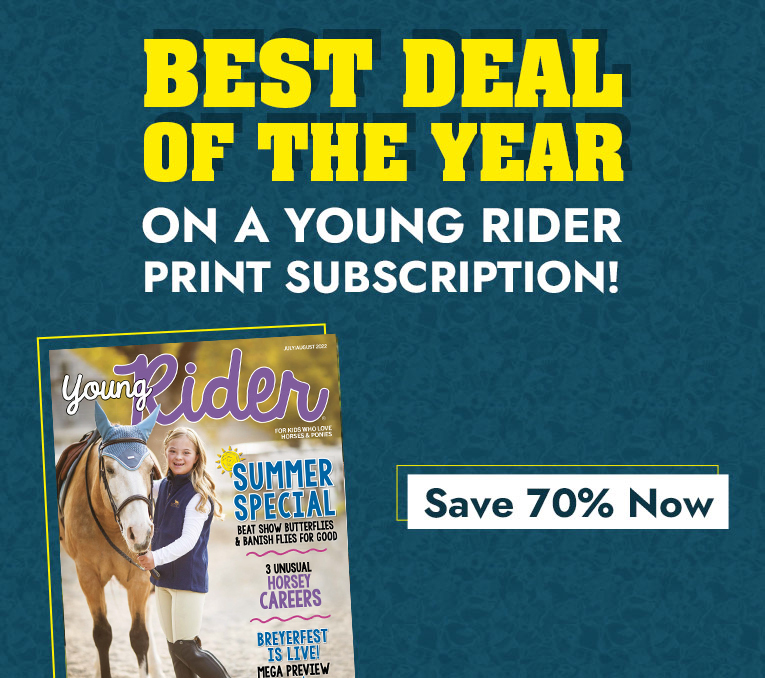 young rider magazine for kids who love horses and ponies