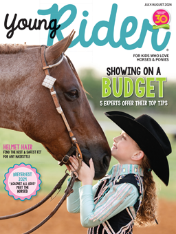 Young Rider July/August 2024 cover