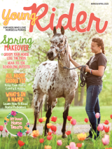 The Young Rider March/April 2025 cover.